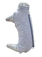 Попона послеоперационная БиоСтайл для кошек и собак, унисекс, трико на молнии р.S (2-4 кг)