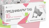 Преднифарм Солютаб 16 мг, 20 табл.