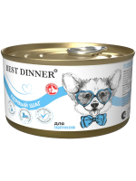Влажный корм Best Dinner "Первый шаг" для щенков с 3-х недельного возраста, беременных и кормящих собак, 200 г