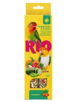 RIO Палочки для средних попугаев с овощами и зеленью, 2х75 г