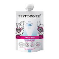 Best Dinner Пауч с крышкой Vet Profi Recovery влажный диет. корм с курицей для кошек и собак 85г