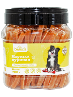 Лакомство для собак BIOHAUS Нарезка куриная, 700 г