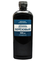 Деготь березовый для защитного покрытия (смоления) древесины и обработки кожаных изделий, 500 мл