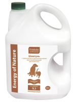 ПЧЕЛОДАР Шампунь с прополисом и протеинами шелка восстанавливающий. Концентрат 1:4  (Канистра) 5л