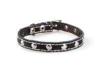 Ошейник однослойный проклепанный, ширина 12 мм.