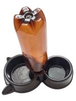 Спектр Миска для корма и автопоилка черная