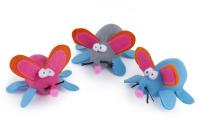 Игрушка WOGY для кошек Мышка, 12х11х6см вибрирующая, микс 1 шт