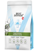 Корм сухой Best Dinner Vet Profi Hydrolysate для собак, при пищевой аллергии или непереносимости, 12 кг