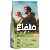 Корм Elato Holistic Lite для привередливых взрослых собак всех пород, с кроликом и индейкой, 2 кг