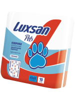 Одноразовые пеленки для животных Luxsan Premium, 60х60 см, 10 шт/упак
