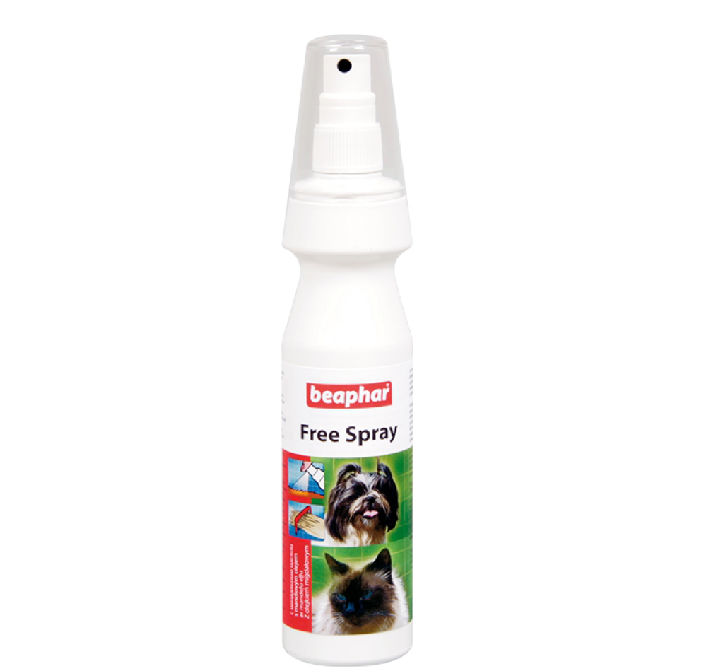 Спрей для животных Beaphar Free Spray от колтунов для собак и кошек с  миндальным маслом, 150 мл купить по низкой цене с доставкой - БиоСтайл