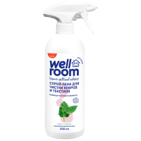 WELLROOM Спрей-пена для чистки ковров и текстиля, 500 мл