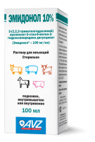 Эмидонол 10% р-р для инъекций, 100 мл