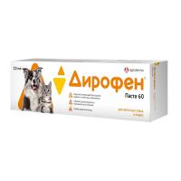 Препарат от глистов Апиценна Дирофен ® паста 60 для кошек и собак 10 мл. в упак.