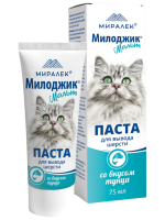 Паста для вывода шерсти Милоджик Мальт со вкусом тунца, 75 мл