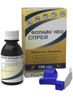 Противопаразитарный препарат Фолайн НЕО спрей, 100 мл