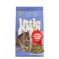 Little One Корм для дегу 400 г + Колокольчик 24г (10/кор) ПРОМО