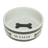 DOGMAN Миска керамическая "Косточки" №3  1,61л