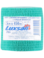 Бинт самофиксирующийся Luxsan с горькой пропиткой, 5x450 см