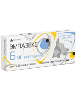 Эмпазекс 6 мг восстановление аппетита для собак от 6 до 14 кг, 10 табл.