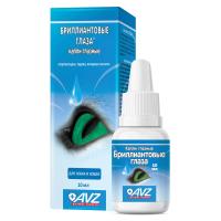 Препарат для глаз Бриллиантовые глаза для собак и кошек капли флакон, 10 мл