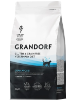 Grandorf Veterinary Diet DERMATOSIS диетический корм для кошек с заболеваниями кожи, 2 кг