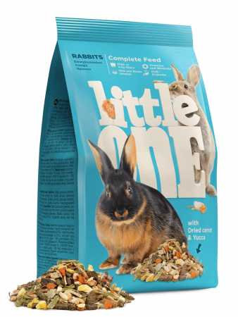 Little One Корм для кроликов 900 г, пакет