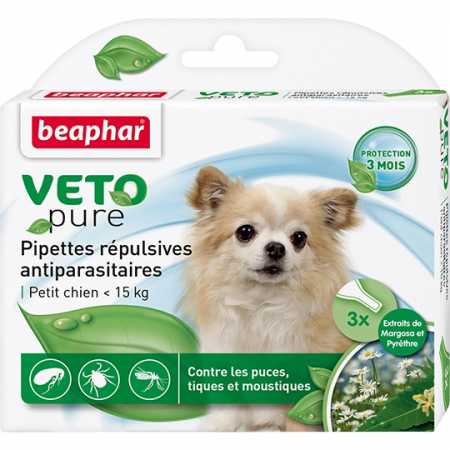 Антипаразитарное средство Beaphar  капли Bio для мелких собак.  3 пип.