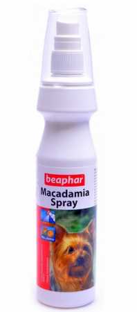 Спрей для животных Beaphar Macadamia Spray для ухода за шерстью с маслом австралийского ореха, 150мл