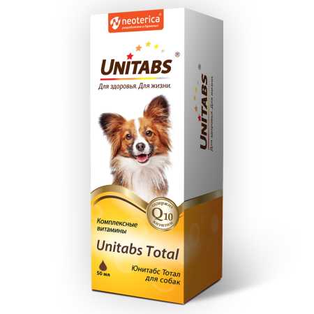 Юнитабс Total для собак флакон, 50 мл