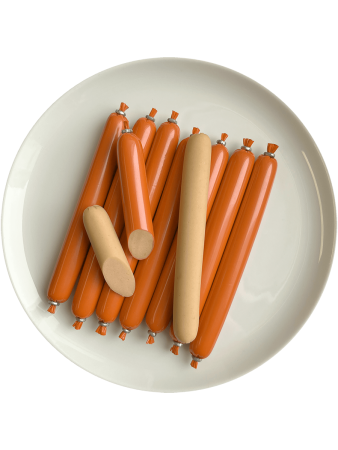 фото Деревенские лакомства Колбаски "Докторские" с крабом сурими для кошек, 60 г