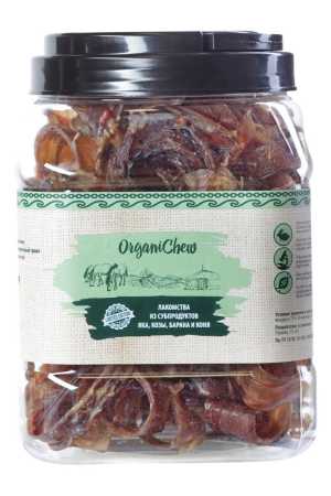 Organic Chew "Трахея" субпродукт конский кольца туба, 300 гр