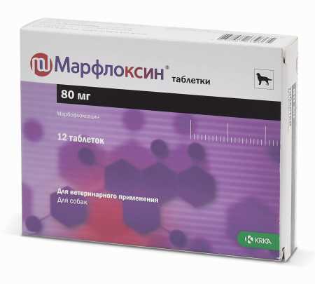Марфлоксин ® таблетки 80 мг. 12 таб.
