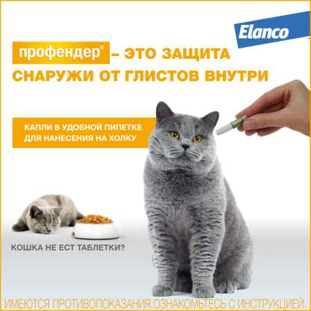 фото Препарат от глистов Elanco Профендер ® для кошек от 0,5 до 2,5 кг. 2 пип. в упак.