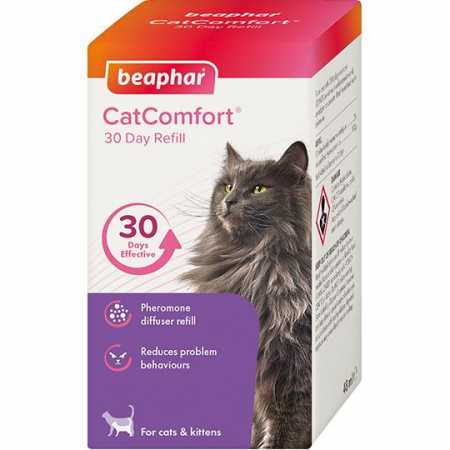 Корректор поведения Beaphar CatComfort сменный блок для диффузора для кошек, 48 мл.