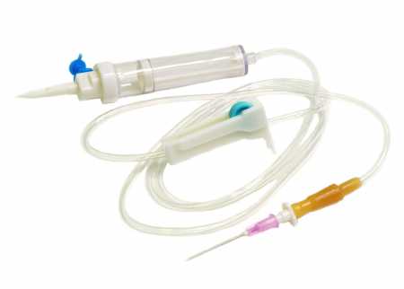 Система для инфузий, пластиковая игла 0,80х40-21G.25 шт. в упак.