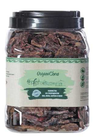 Organic chew "Легкое" субпродукт конский туба, 300 гр