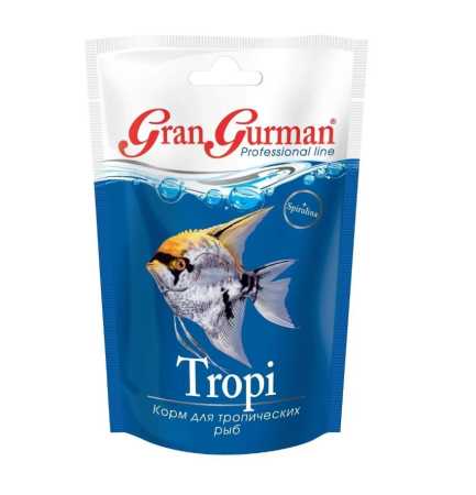 Зоомир Корм для тропических рыб "Gran Gurman" Tropi пакет, 30 гр