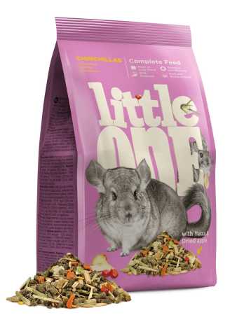 Сухой корм Little One для шиншилл 900 г, пакет