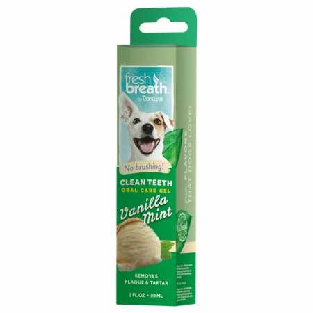 TropiClean ® гель для чистки зубов для собак "Ваниль Мята" флакон, 59 мл
