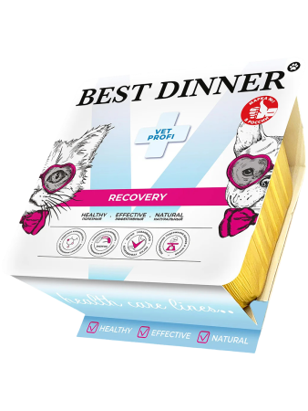 фото Влажный корм Best Dinner Vet Profi Recovery для кошек и собак, 100 г