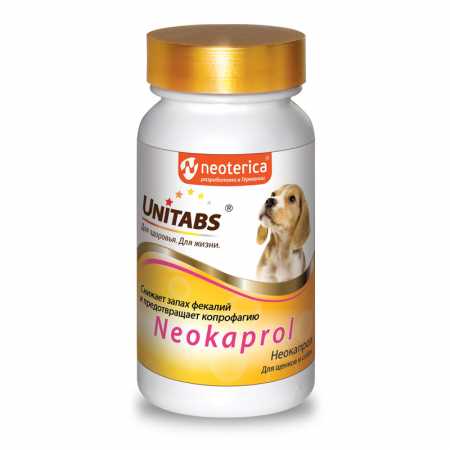 Юнитабс Neokarpol Витамины для щенков и собак, 100таб