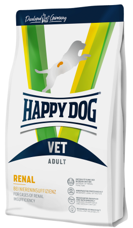Сухой корм Happy Dog  VET Diet Renal Почки для собак всех пород при заболеваниях почек, 1кг