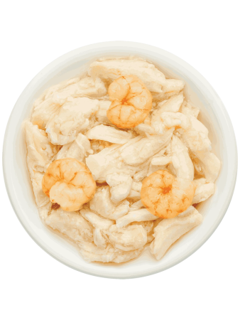 фото Влажный корм для кошек Деревенские лакомства Курица с креветкой в нежном желе, 70 г