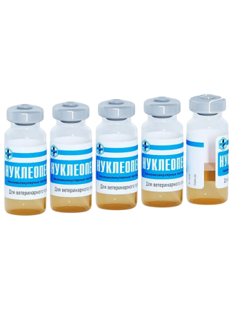 фото Экохимтех Нуклеопептид, раствор для инъекций, 5 флак по 5 мл