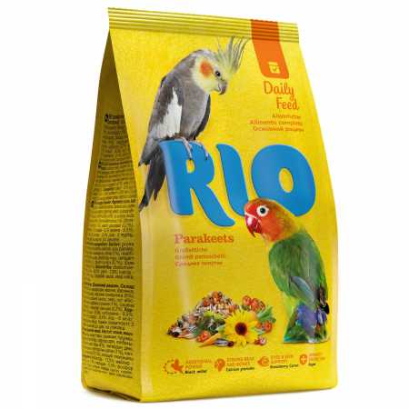 РИО Корм для средних попугаев 500 г, пакет