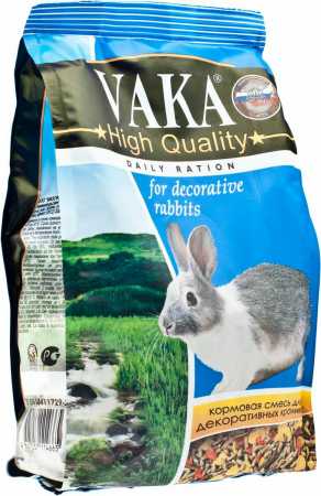 ВАКА High Quality Корм для декоративных кроликов, 1 кг.