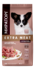 Мираторг Extra Meat Полнорационный сухой корм c телятиной для щенков мелких пород от 1мес., 10 кг