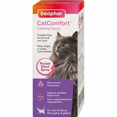 Корректор поведения Beaphar Карманный успокаивающий спрей CatComfort  для кошек, 30 мл.