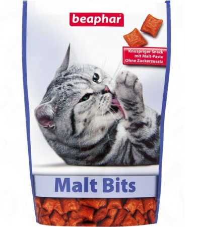 Лакомство для кошек Beaphar Malt-Bits Подушечки с мальт-пастой 150 гр. 300 шт. в упак.